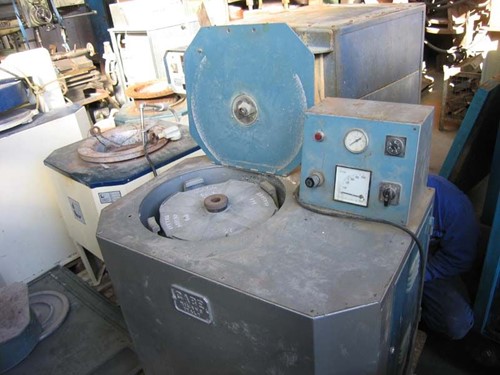 Centrifugal casting machine for jewellery and small parts
